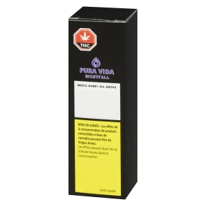 Pura Vida – Indica Honey Oil Drops – Pink Kush – Indica 30Ml