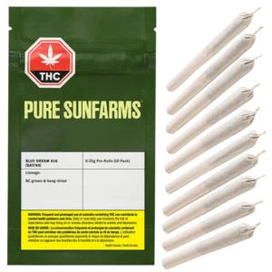 Pure Sunfarms – Blue Dream 16 Pre-Rolls – 3.5g