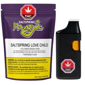 Salt Spring Magic – Saltspring Love Child Cured Resin Blend Aio Lto – 1G