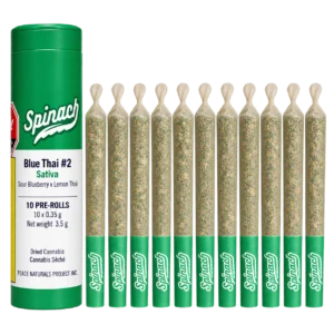 Spinach – Blue Thai #2 Pre-Rolls – 3.5G