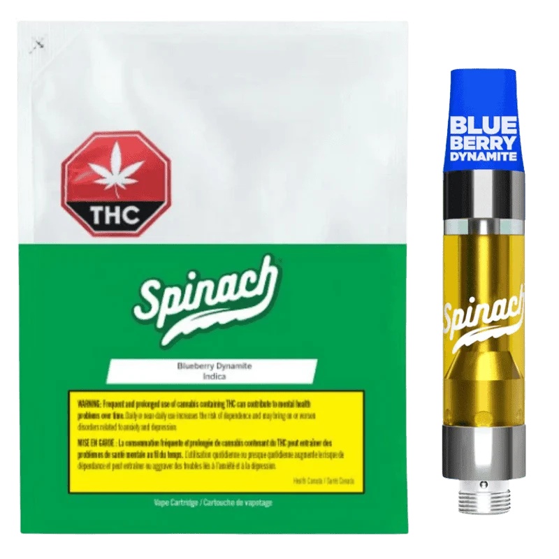 Spinach – Blueberry Dynamite Liquid Diamond Blend –  Indica 1g