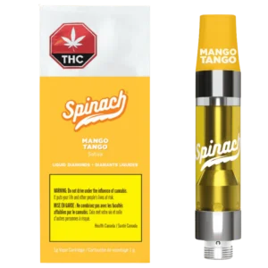 Spinach – Mango Tango Liquid Diamonds Blend 510 Vape – 1G