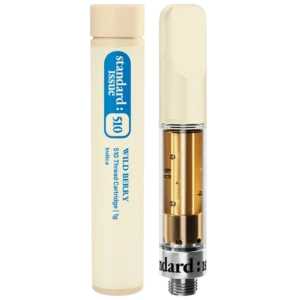 Standard Issue – Wild Berry 510 Thread Vape Cartridge – 1G