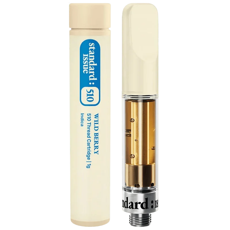 Standard Issue – Wild Berry 510 Thread Vape Cartridge – 1G