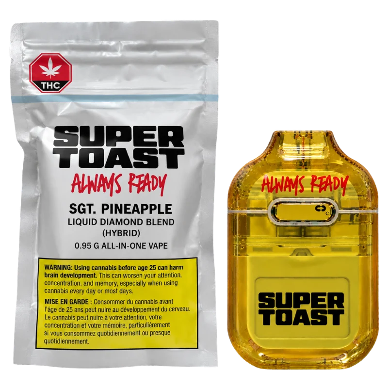 Super Toast – Sgt. Pineapple Liquid Diamond Blend Aio – 0.95g