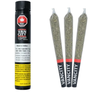 Vancity® Cannabis – Reserve Indica Pre-Rolls – 1.5G