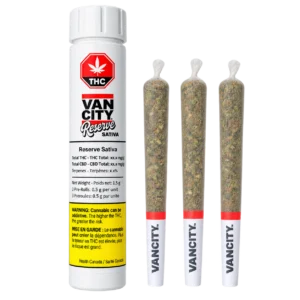 Vancity® Cannabis – Reserve Sativa Pre-Rolls – 1.5g