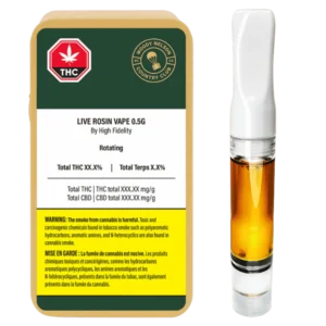 Woody Nelson Country Club – Live Rosin Vape – 0.5G