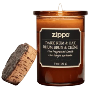 Zippo 35hr Candle – Dark Rum and Oak