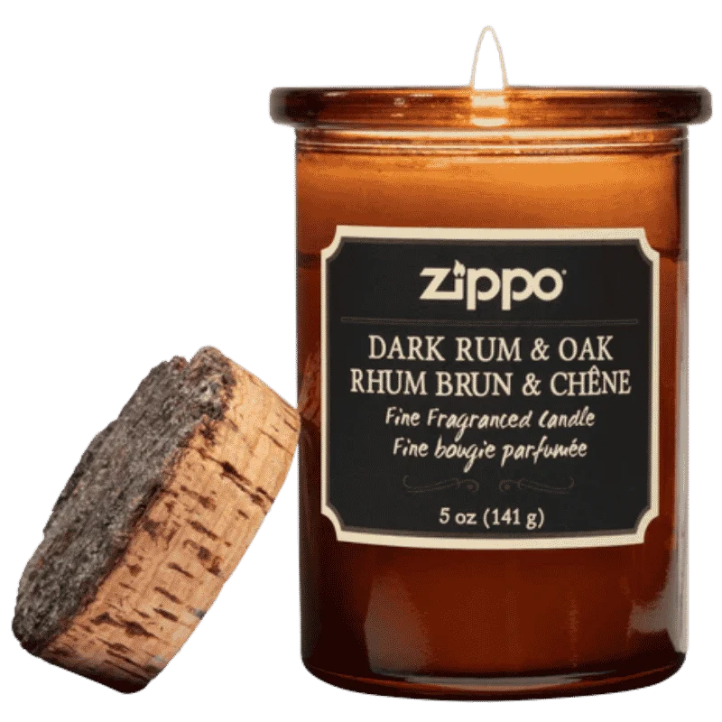 Zippo 35hr Candle – Dark Rum and Oak