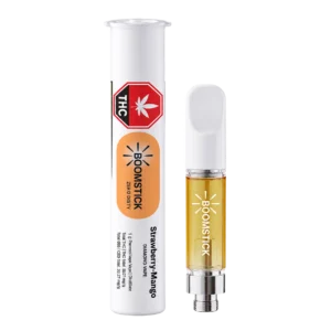 Boomstick – Strawberry-Mango Diamond Vape Cart – 1g