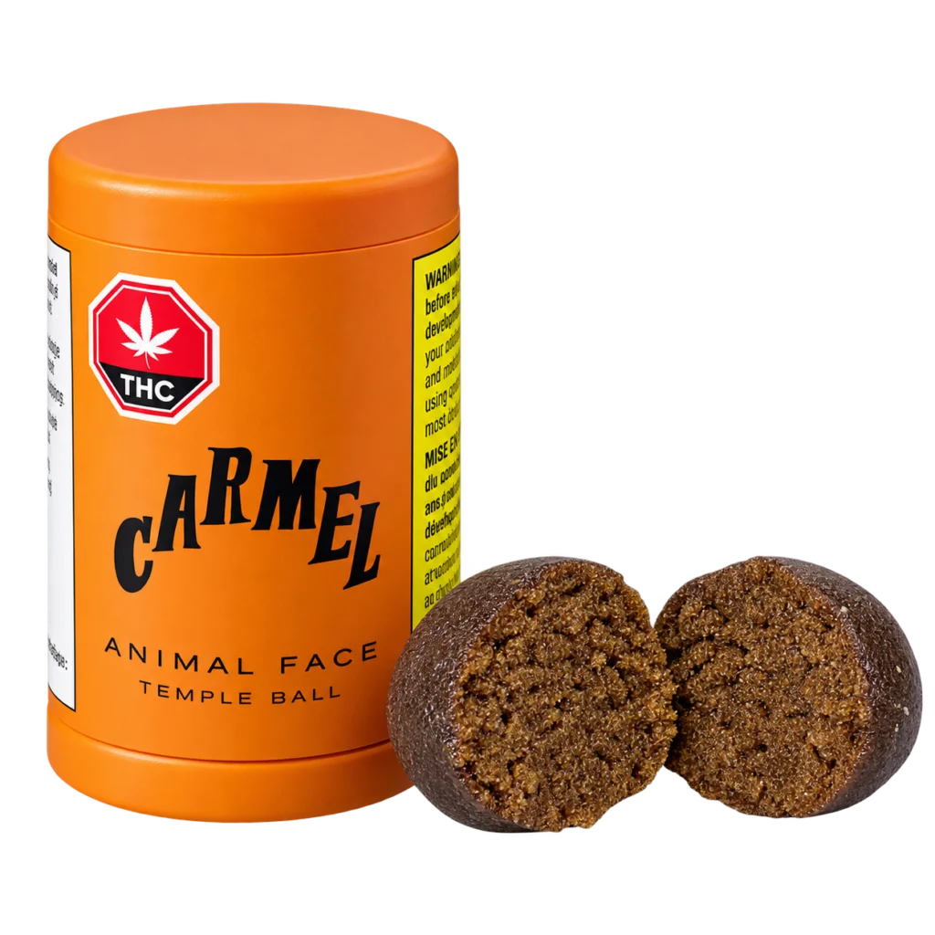 Carmel – Animal Face Temple Ball Hash – 2g