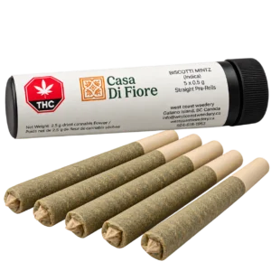 Casa Di Fiore – Biscotti Mintz Pre-Rolls – 2.5g