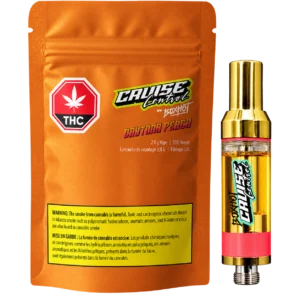 Cruise Control By Boxhot – Daytona Peach Thc + Cbg – 2g Vape
