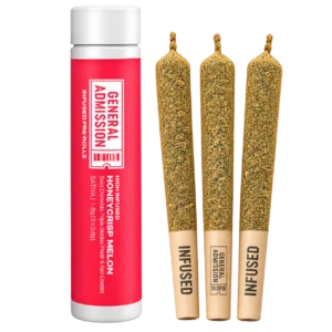 General Admission – Honeycrisp Melon Hi-Fi Infused Pre-Rolls – 1.5g