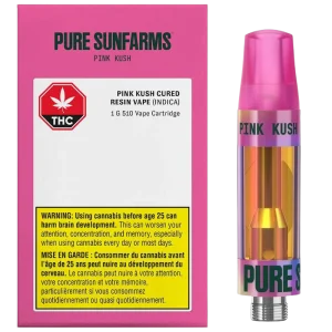 Pure Sunfarms – Pink Kush Cured Resin Vape – 1g