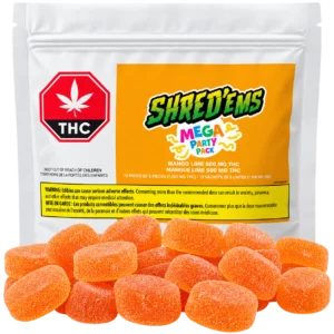 Shred’Ems – Mango Lime Mega Party Pack Gummies Multi – 225Ea
