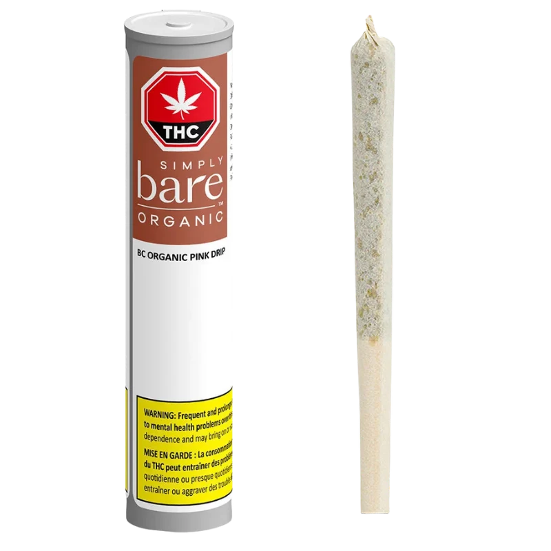 Simply Bare – Bc Organic Pink Drip Pre-Roll – 0.5g