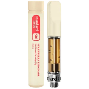 Standard Issue – Strawberry Lemonade 510 Thread Vape Cartridge – 1g