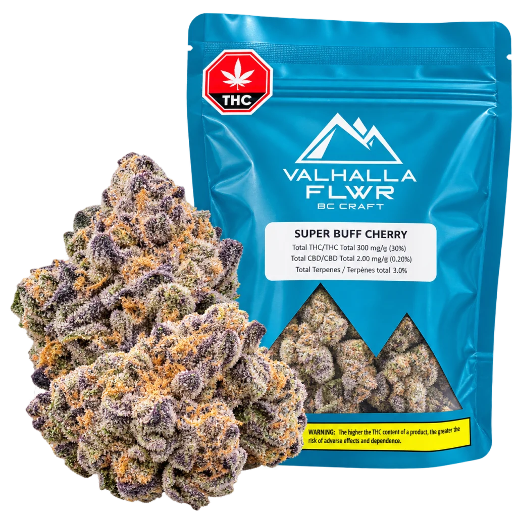 Valhalla Flwr – Super Buff Cherry – 28g