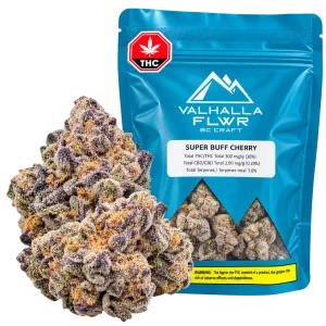Valhalla Flwr – Super Buff Cherry – 28g